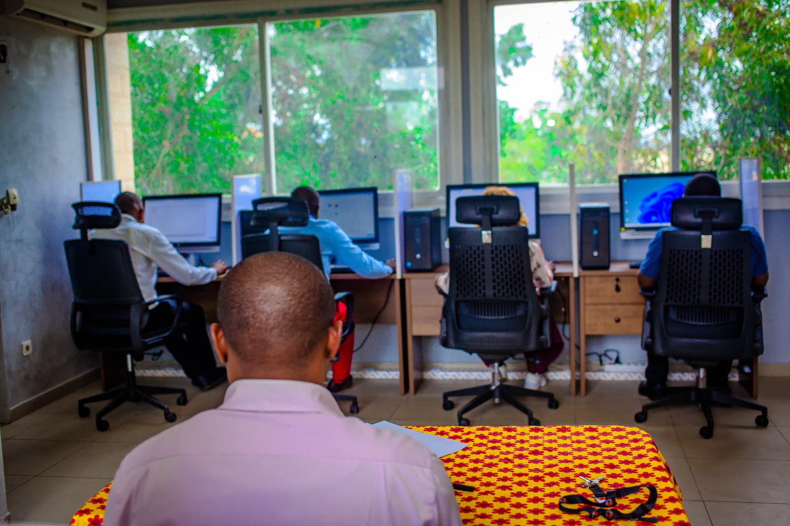 Étudiants en formation IT